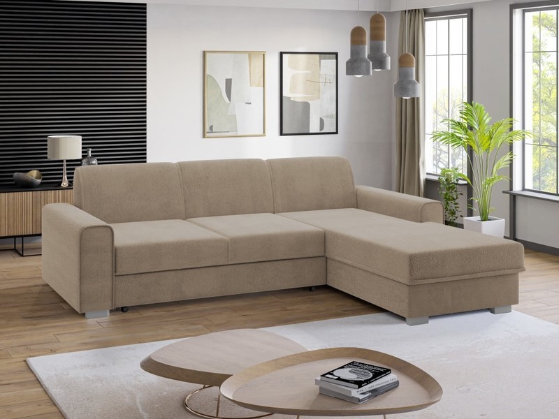 Extendable corner sofa bed Margo