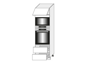 Шкаф для духовки и микроволновой печи Forst D14/RU/2M 284