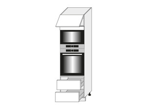 Шкаф для духовки и микроволновой печи Forst D14/RU/2R 284