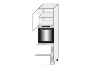 Skapis cepeškrāsnij Brerra D14/RU/2R 356