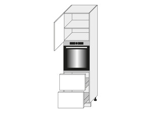 Cabinet for oven Florence D14/RU/2R 356 L