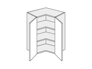 Wall corner cabinet Forst W12/60