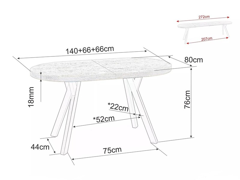 Extendable table ID-25391
