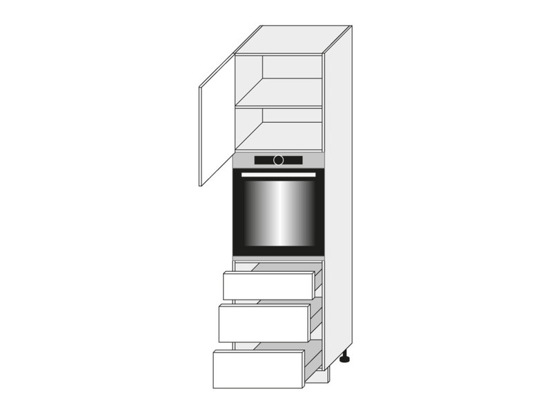 Шкаф для духовки Forli D14/RU/3R