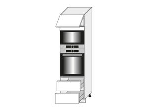 Cabinet for oven and microwave oven Forli D14/RU/2M 284
