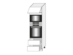 Cabinet for oven and microwave oven Forli D14/RU/2A 284