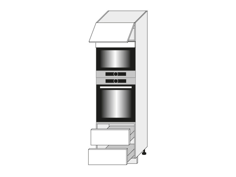 Cabinet for oven and microwave oven Forli D14/RU/2A 284