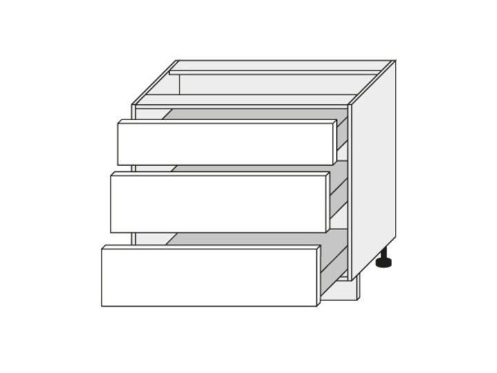 Base cabinet Emporium white D3R/90