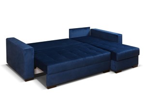 Extendable corner sofa bed Diego L/P