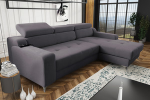 Extendable corner sofa bed Flavio 2R+LC