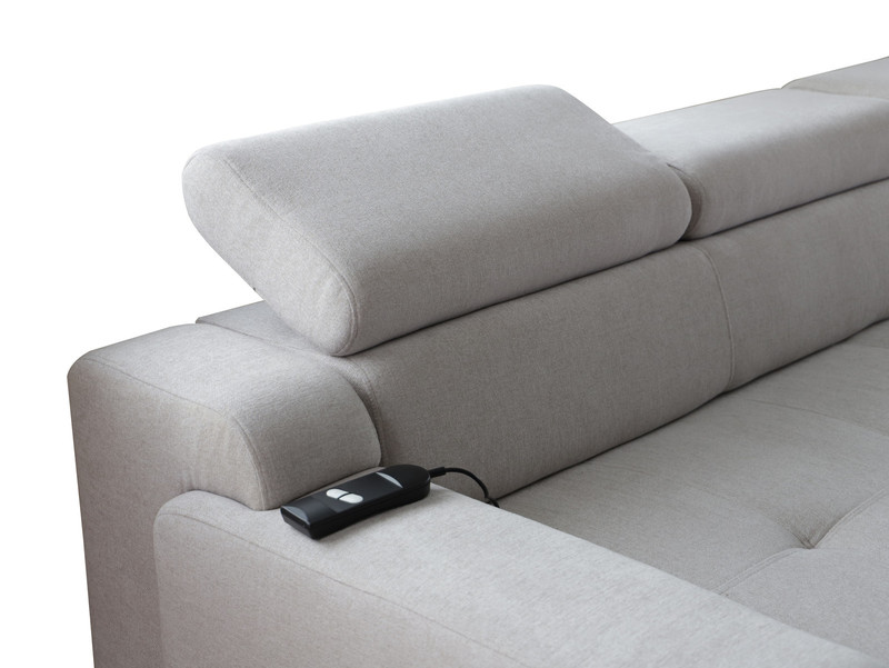 Extendable corner sofa bed Flavio 2R+LC