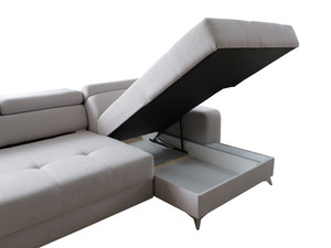 Extendable corner sofa bed Flavio 2R+LC