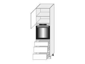 Cabinet for oven Avellino D14/RU/3A L
