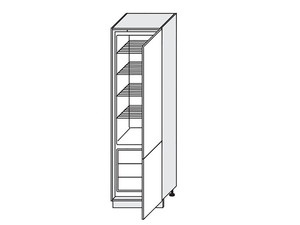 Cabinet for built-in fridge Avellino D14/DL/60/207 P