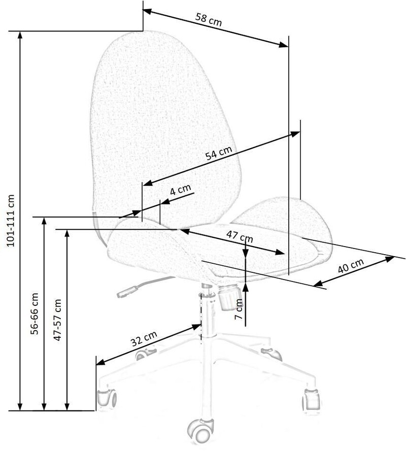 Datorkrēsls ID-25945