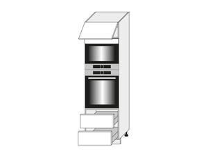 Cabinet for oven and microwave oven Avellino D14/RU/2R 284