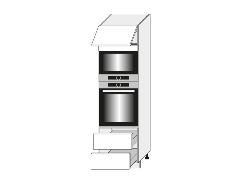 Cabinet for oven and microwave oven Avellino D14/RU/2R 284