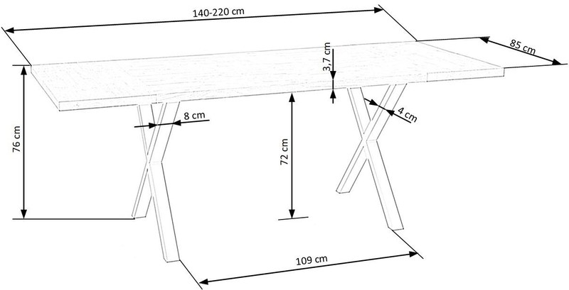Extendable table ID-26067