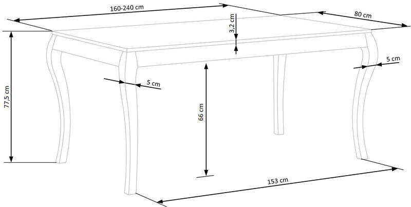 Extendable table ID-26116