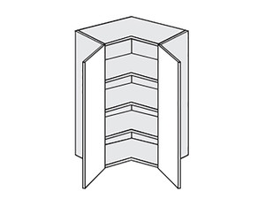 Augšējais stūra skapītis Florence W14/60 L