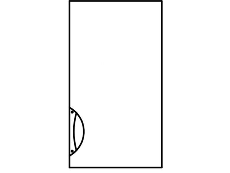 Kitchen cabinet Avellino D14DP/3M P