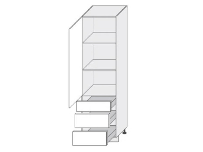 Virtuves skapis Avellino D14DP/3R P