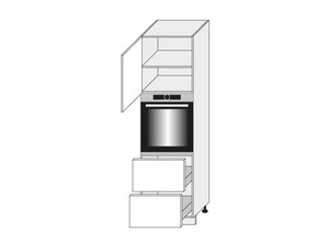 Шкаф для духовки Velden D14/RU/2M 356 L