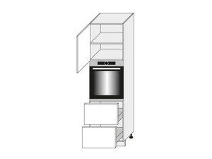 Cabinet for oven Velden D14/RU/2R 356 L