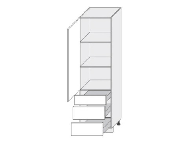 Virtuves skapis Prato D14DP/3R
