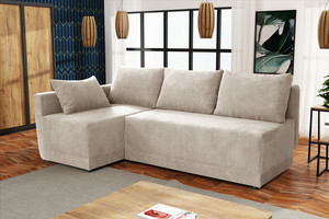 Extendable corner sofa bed Astor premium LC2