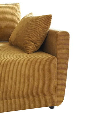 Extendable corner sofa bed Astor premium LC2