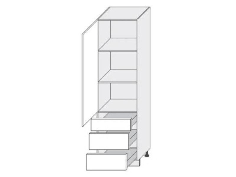 Virtuves skapis Tivoli D14DP/3R
