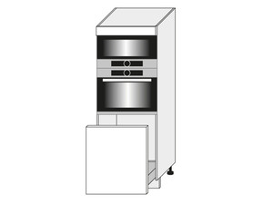 Cabinet for oven and microwave oven Livorno D5AR/60/154