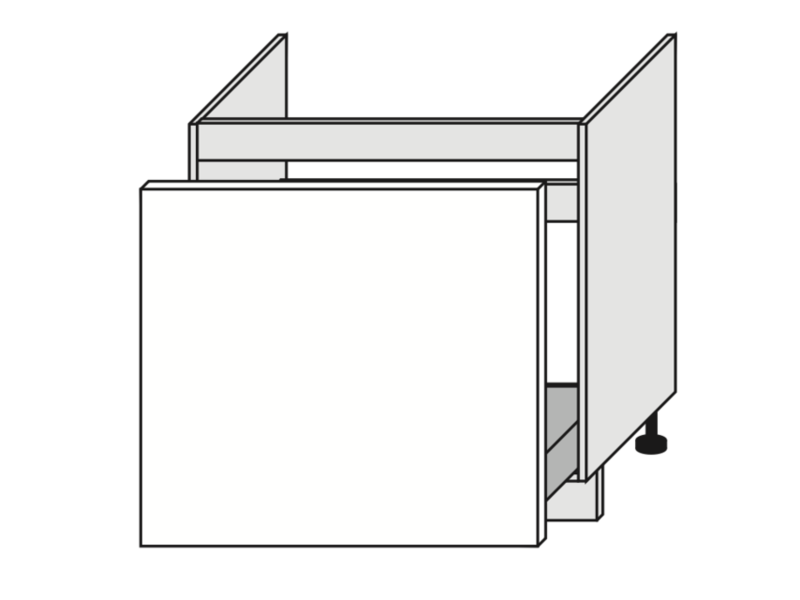 Undersink cabinet Amaro D1ZM/80