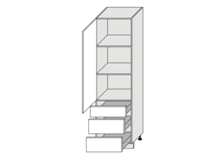 Virtuves skapis Amaro D14DP/3M