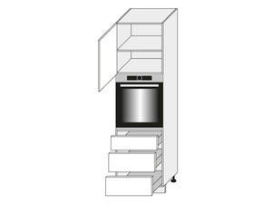 Шкаф для духовки Bari D14/RU/3R