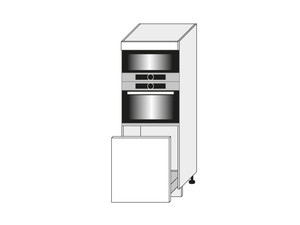 Cabinet for oven and microwave oven Rimini D5AR/60/154