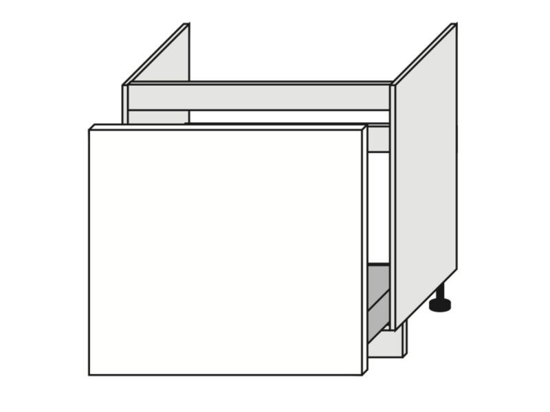 Undersink cabinet Pescara D1ZR/80