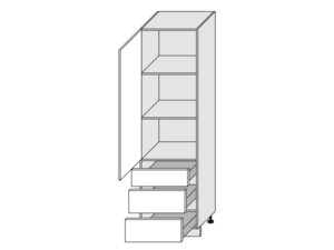 Kitchen cabinet Pescara D14/DP/3A