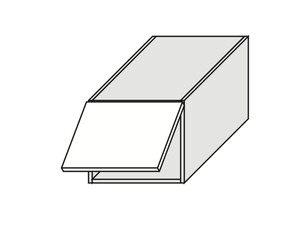 Virtuves skapis SIlver W6B/45 AVENTOS