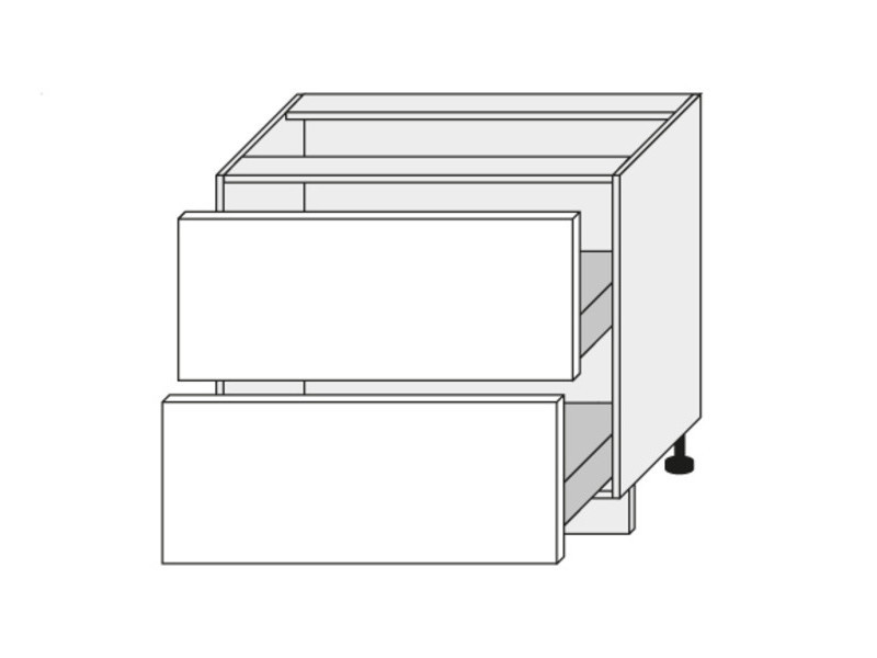 Apakšējais skapītis Emporium Grey Stone D2R/90