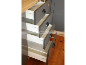 Шкаф для духовки и микроволновой печи Emporium Grey Stone D14/RU/2R 284