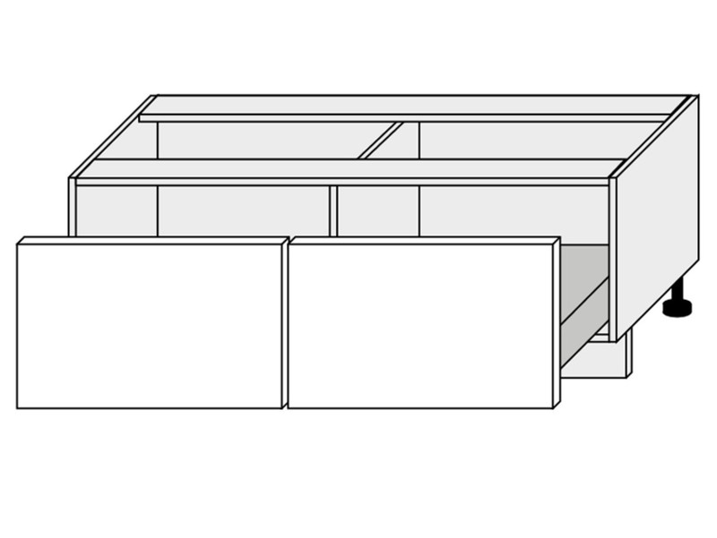 Base cabinet Emporium Grey Stone Light D2R/120