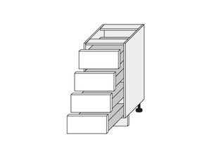 Base cabinet Emporium Grey Stone Light D4R/40