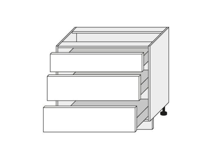 Base cabinet Emporium Grey Stone Light D3R/90