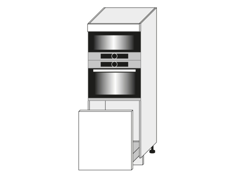 Cabinet for oven and microwave oven Carrini D5AR/60/154