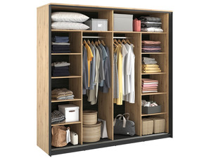 Wardrobe with mirror ID-27385