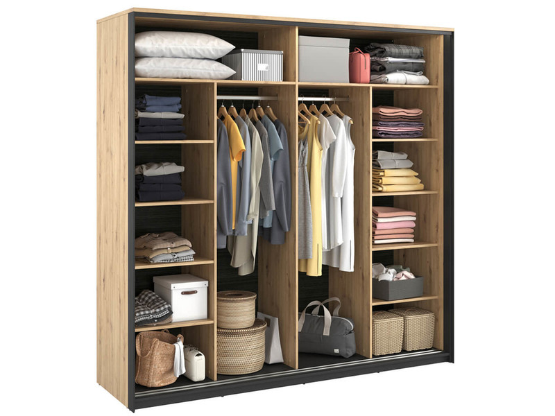 Wardrobe with mirror ID-27385