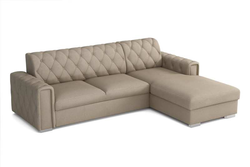 Extendable corner sofa bed Ali 2r+LC