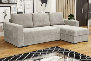 Extendable corner sofa bed Solano Premium L/P